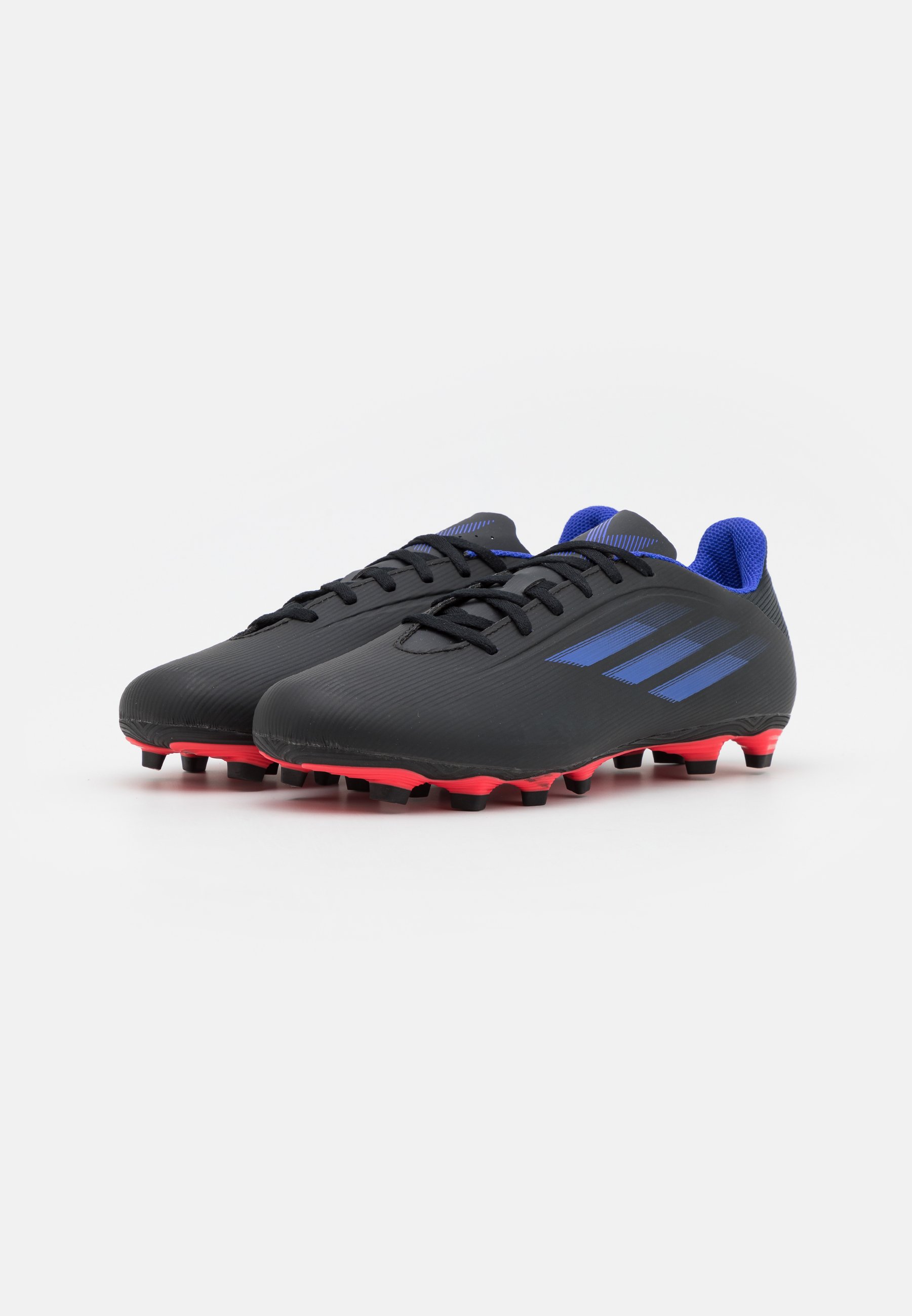 adidas Performance X SPEEDFLOW.4 FXG - Botas de fútbol con tacos - core  black/sonic ink/solar yellow/negro - Zalando.es