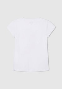 Pepe Jeans HANA GLITTER - Marškinėliai su spaudiniu - white