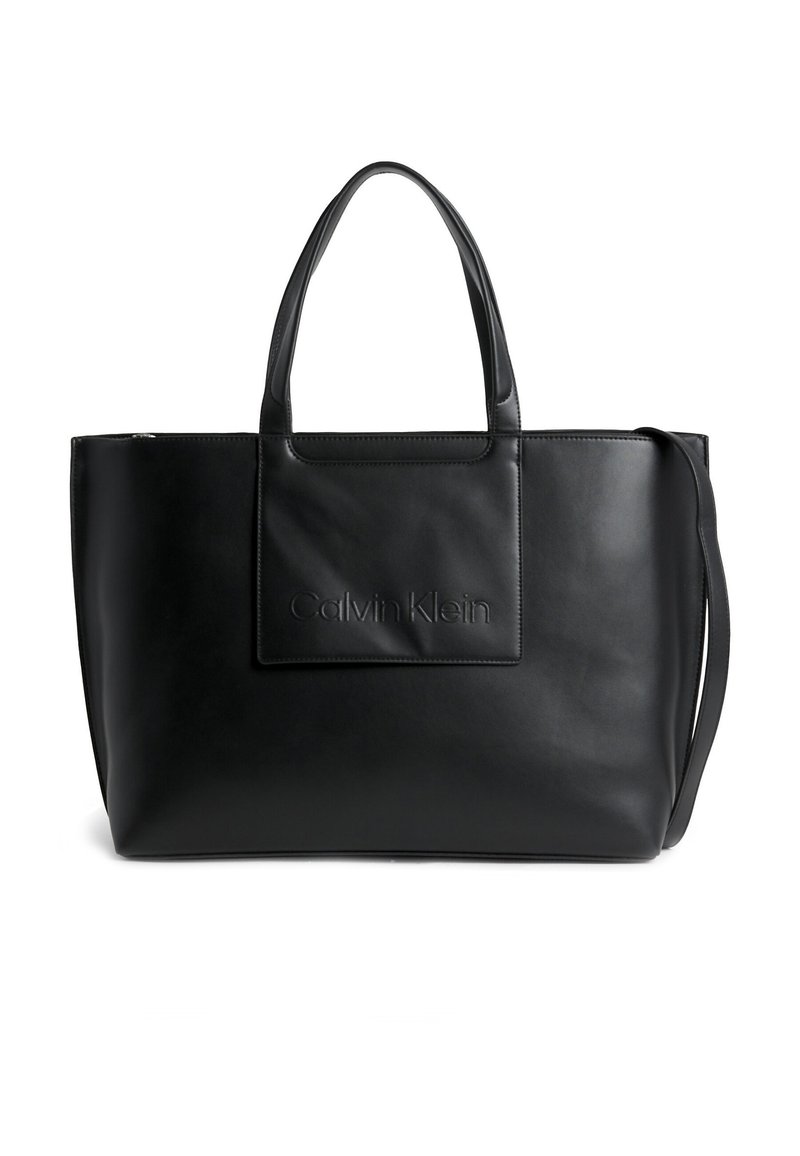 Calvin Klein SHOPPER LARGE Shopping Bag ck black/schwarz Zalando.de