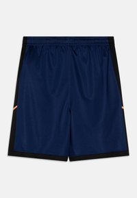 Nike Performance UNISEX - Pantalón corto de deporte - blue void/black/orange pulse
