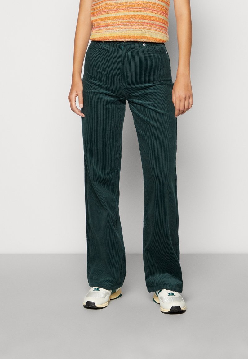 Monki Pantalon classique - green