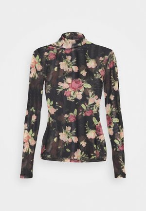 Long sleeved top - black