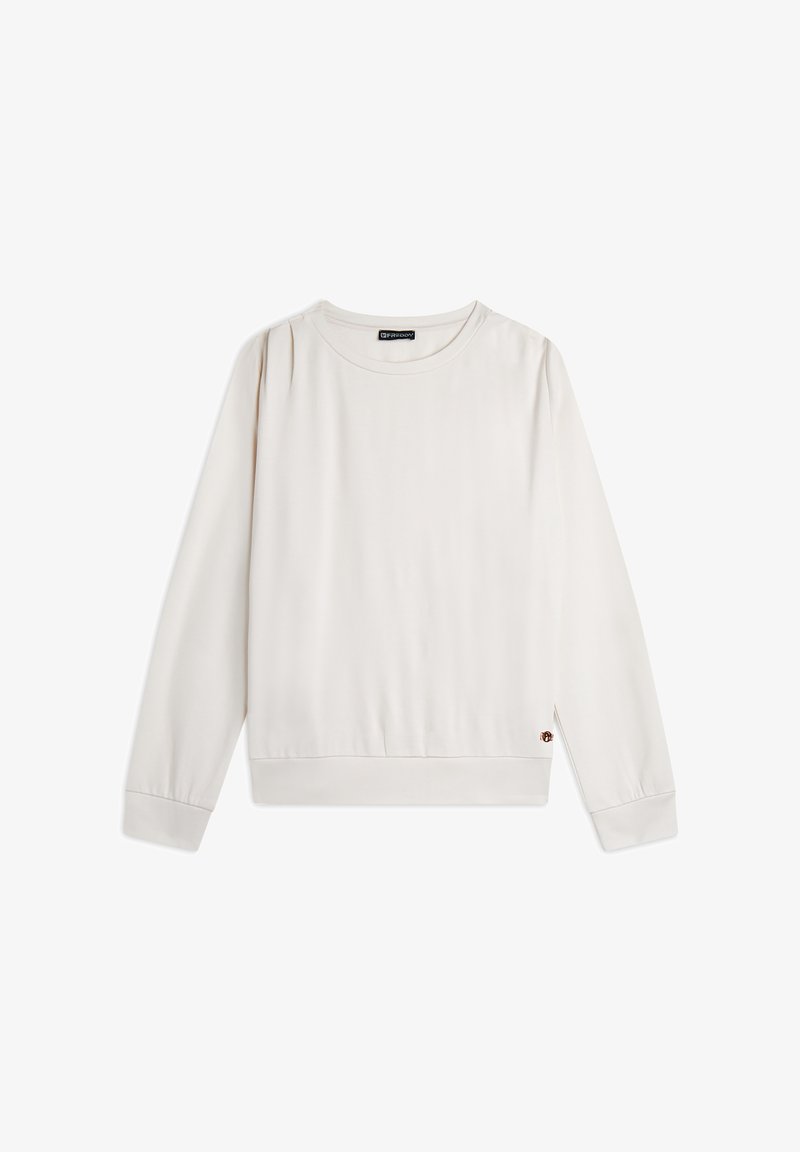 Freddy IN CON SPALLE DECORATE DA PENCES - Sudadera - white sand