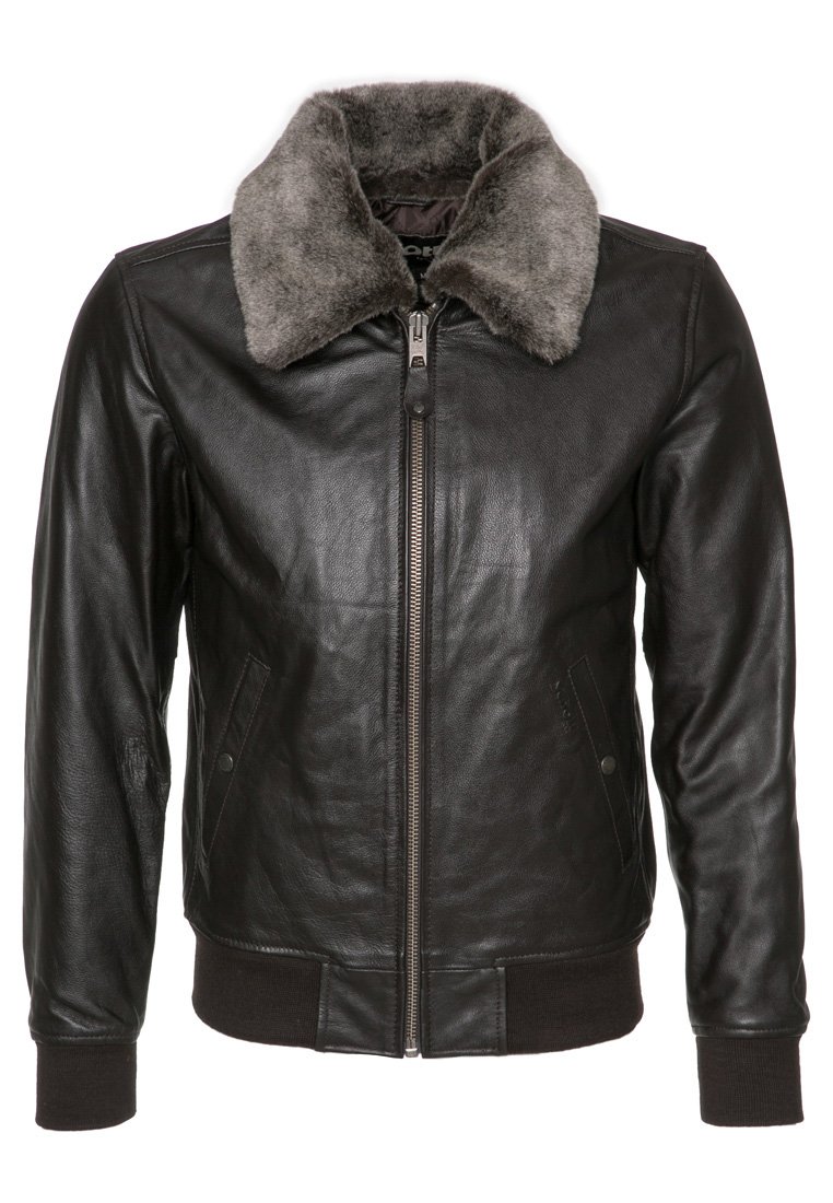 Schott Leren jas bruin