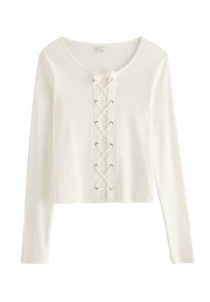 LONG-SLEEVED - Kofta - off white