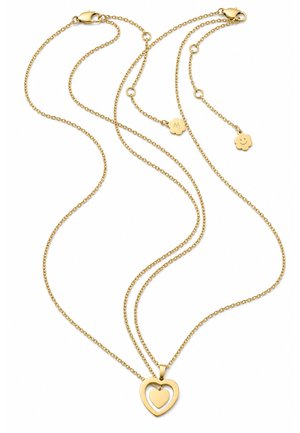 Hey Happiness, CONNECTED MOTHER AND DAUGHTER HEART - Halskette - gold-coloured