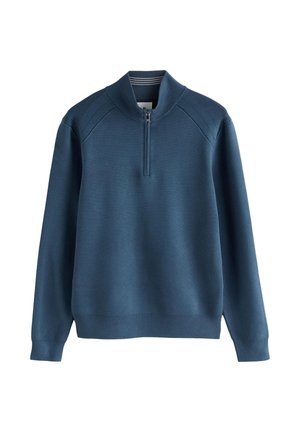 QUARTER ZIP - Maglione - blue