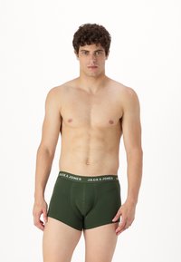 Jack & Jones JACSOLID MIX TRUNKS 10 PACK - Bokserbriefs - vineyard wine/kombu green/legion blue/