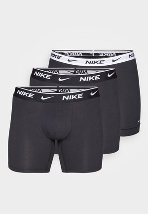 3 PACK - Úzke boxerky - black/white