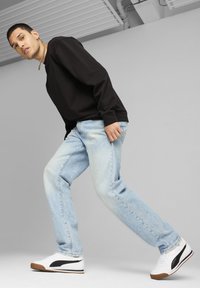 Puma TURINO SNEAKERS - Sportbačiai - white black cool light gray