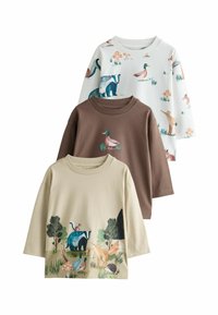 No seleccionado, neutral tan woodland watercolour