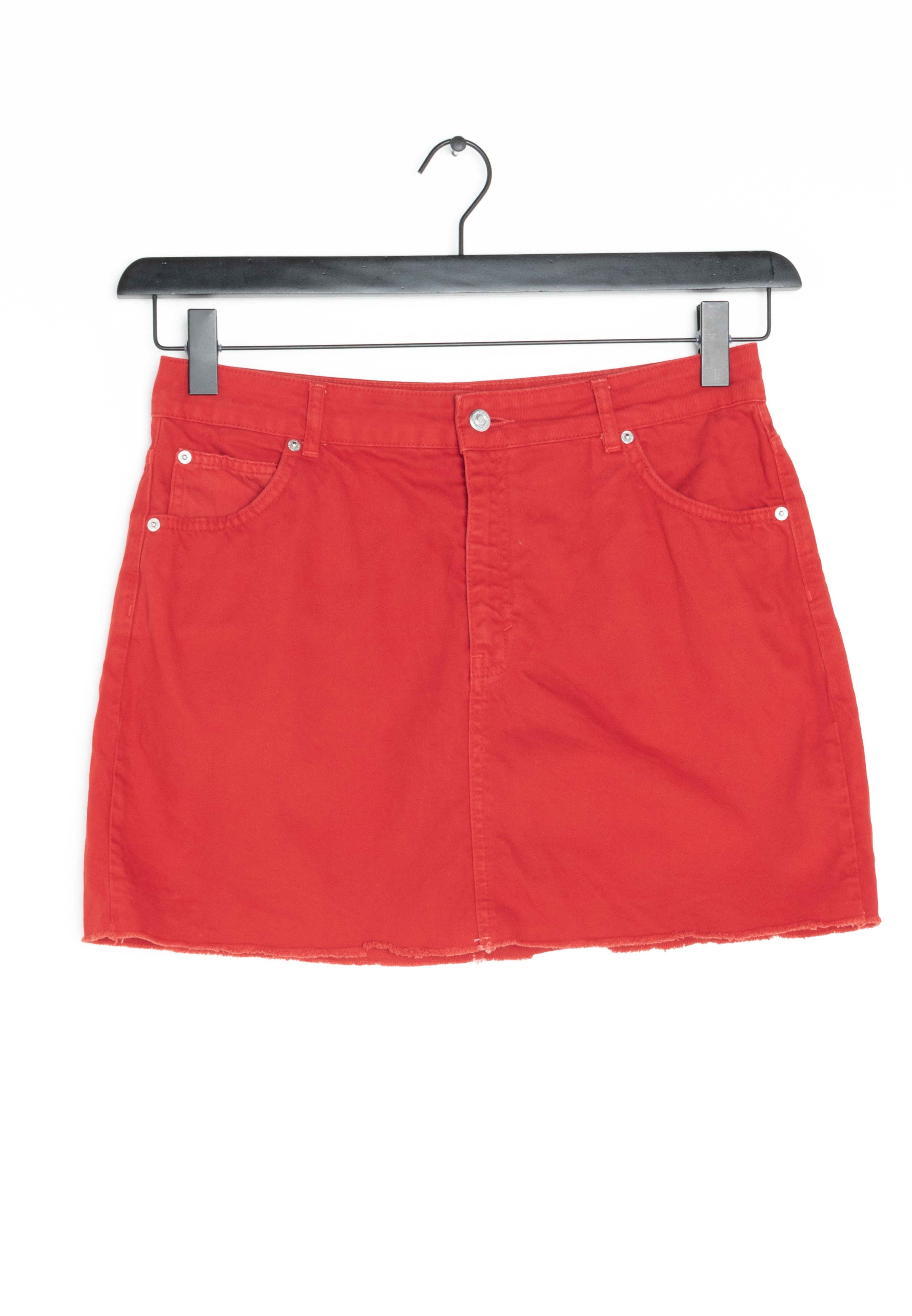 Topshop Denim skirt - red - (Pre-owned 