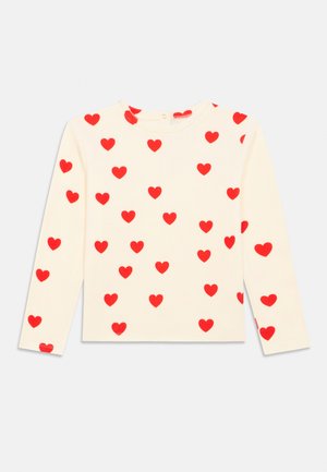 Mini Rodini HEARTS UNISEX - T-shirt à manches longues - white