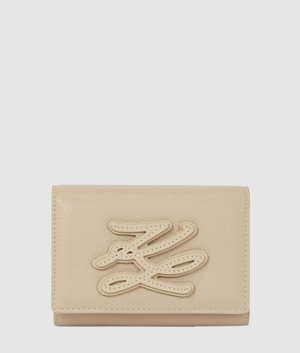 KARL LAGERFELD AUTOGRAPH PATCH - Portefeuille - safari