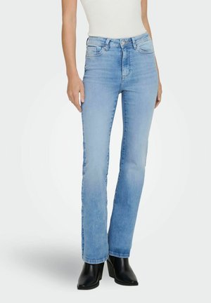 Jean flare - light blue denim