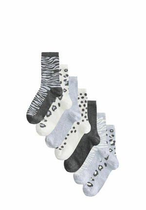 Next, ANKLE SOCKS 7 PACK  . - Socks - grey animal