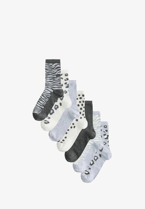 Next, ANKLE SOCKS 7 PACK . - Socks - grey animal
