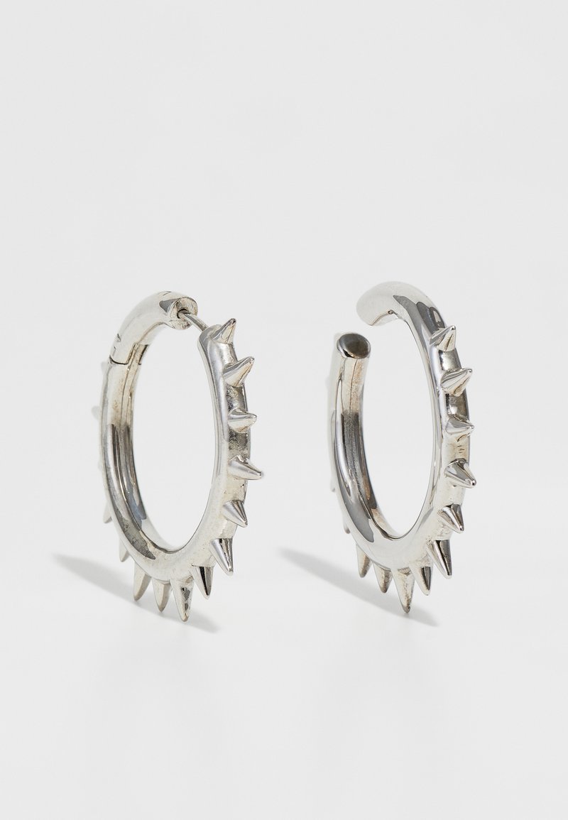 Alan Crocetti LOOPHOLE SPUR EAR SET UNISEX - Náušnice - silver-coloured