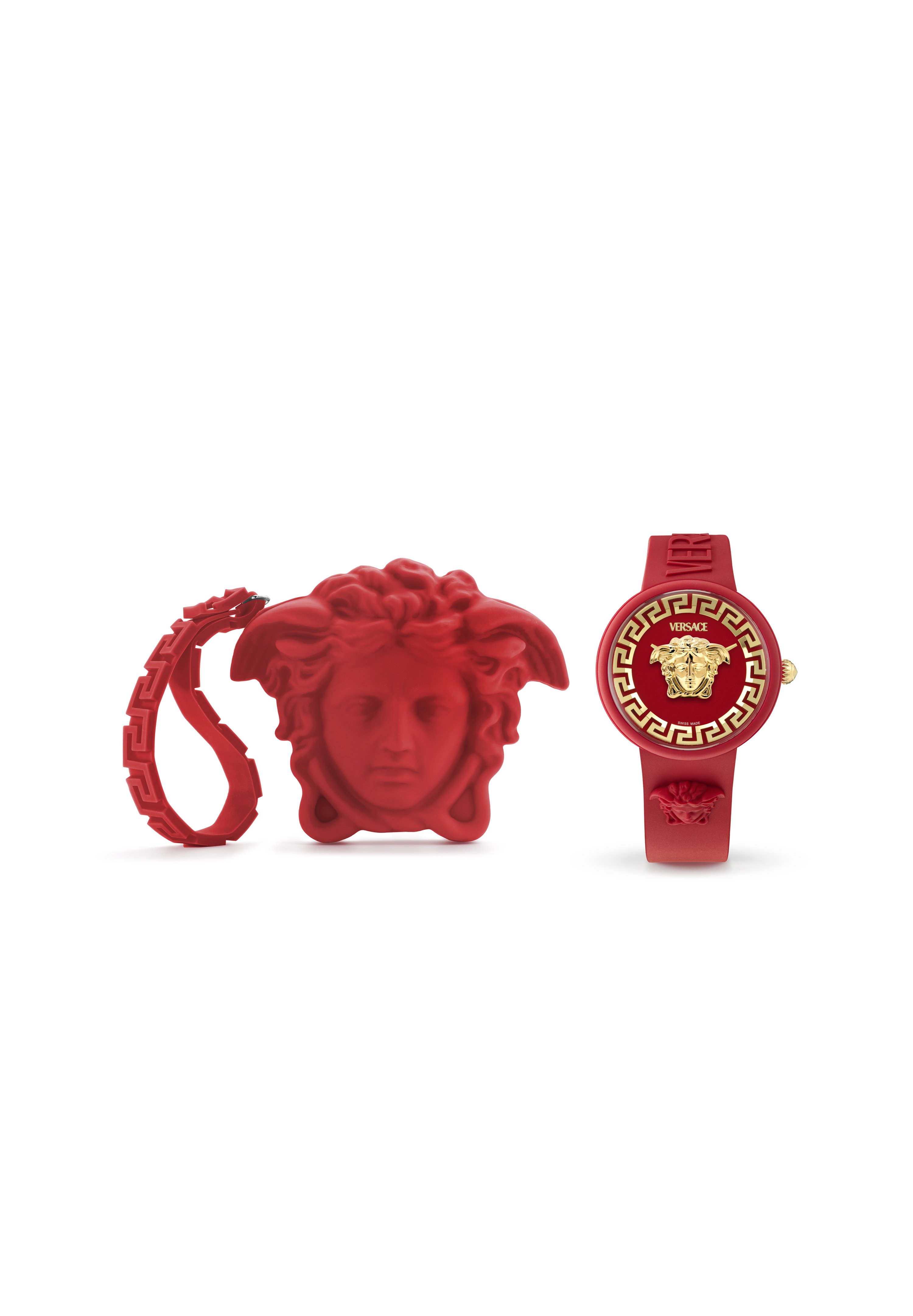 Versace SH-FERRAGAMO - Watch - red - Zalando
