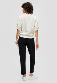 s.Oliver KURZARM - Basic T-shirt - creme
