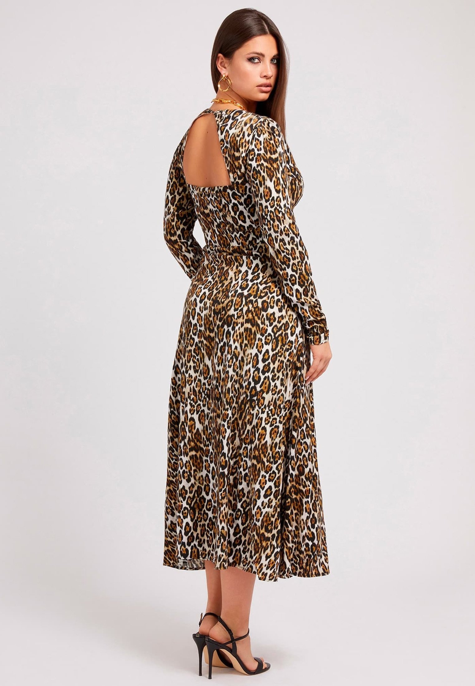 Guess Vestito estivo - animalier/marrone - Zalando.it