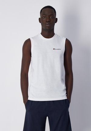 Champion SLEEVELESS CREWNECK - Top - white