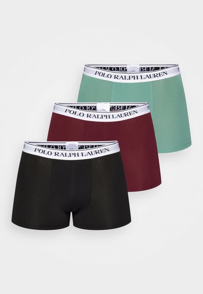 Polo Ralph Lauren TRUNK 3 PACK - Trumpikės - red/black/green