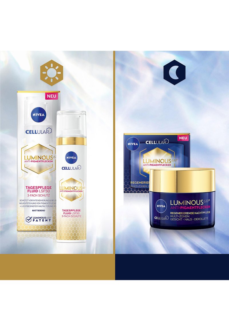 Damen Make-up-Sets | Nivea NIVEA CELLULAR LUMINOUS 630 DAY AND NIGHT CARE SET Gesichtspflegeset - UF74693 Damen Make-up-Sets | Nivea NIVEA CELLULAR LUMINOUS 630 DAY AND NIGHT CARE SET Gesichtspflegeset - UF74693