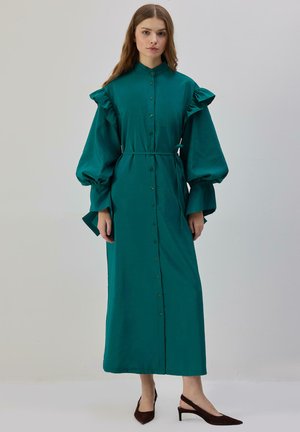 Maksi suknelė - green
