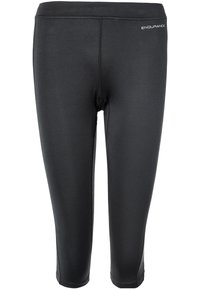 Svarta streechtights tillverkade av fukttransporterande tyg, med en mjuk textur, tät passform och elastisk midja med subtil logodetalj.