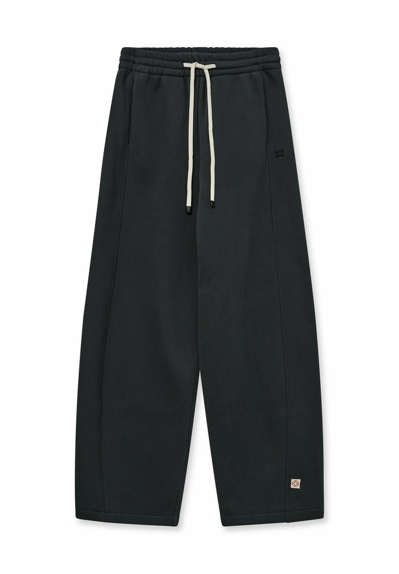HEYANNO FEEL Tracksuit bottoms deep forest/dark green