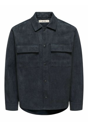 Giacca in similpelle - black