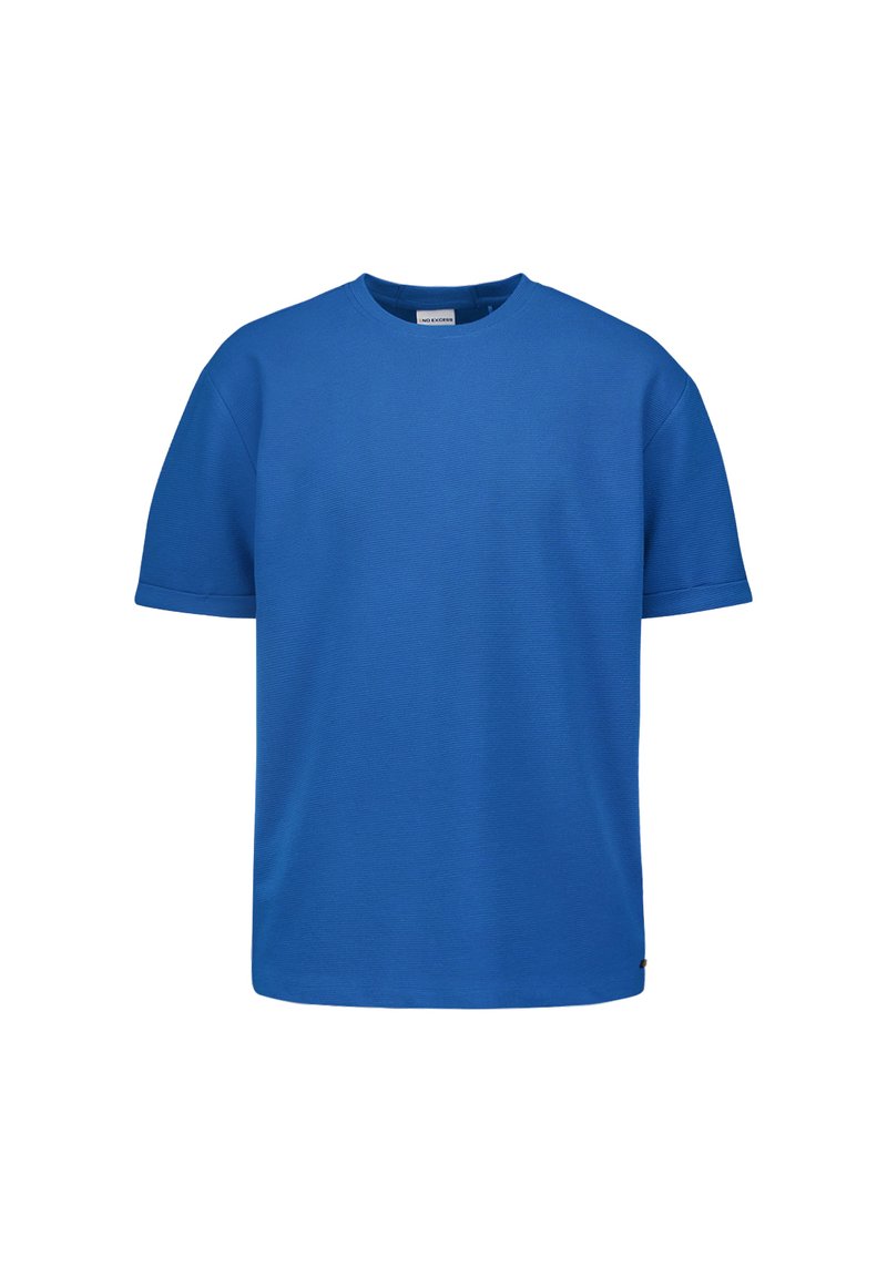 NO EXCESS T-shirt basic blauw