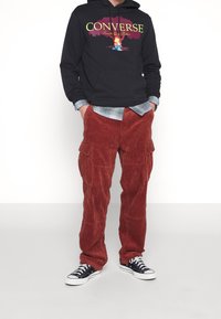 Converse Felpa con cappuccio - black