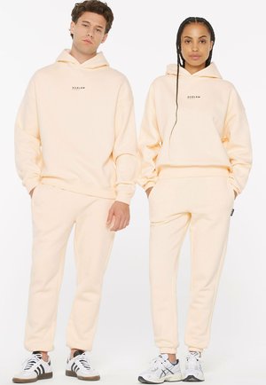 ELY-AS UNISEX MIT BACKPRINT - Hoodie - cream