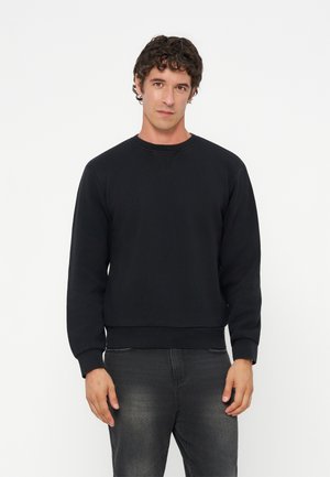 Pier One by Zalando, WASHED VINTAGE CREWNECK - Суитшърт - washed black