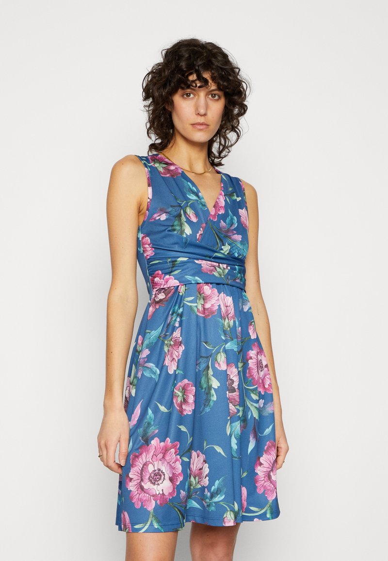 Anna Field Vestido de malha - blue