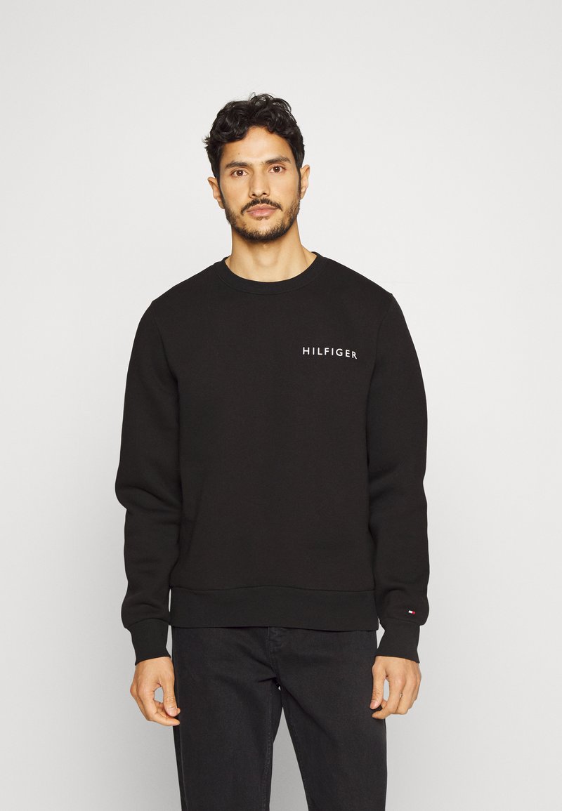 Tommy Hilfiger Black Cotton Men Sweatshirt main image 0