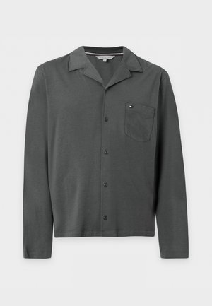 Tommy Hilfiger, BUTTON DOWN SHIRT EVERYDAY LUXE SLEEP - Nachtwäsche Shirt - dark ash