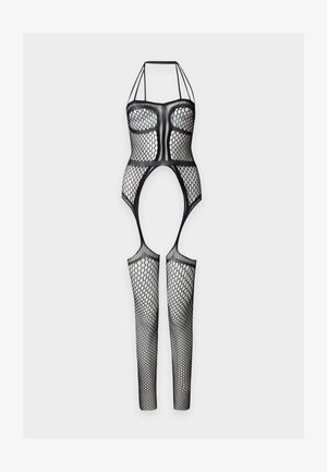 Ann Summers, PERSUASION CROTCHLESS BODYSTOCKING - Body ouvert - black