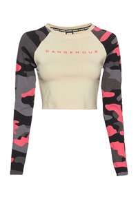 BOLD LONGSLEEVES - Langarmshirt - beige camo