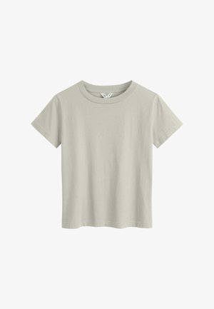 MELA, T-SHIRT KHIRA - T-shirt basic - dusty green
