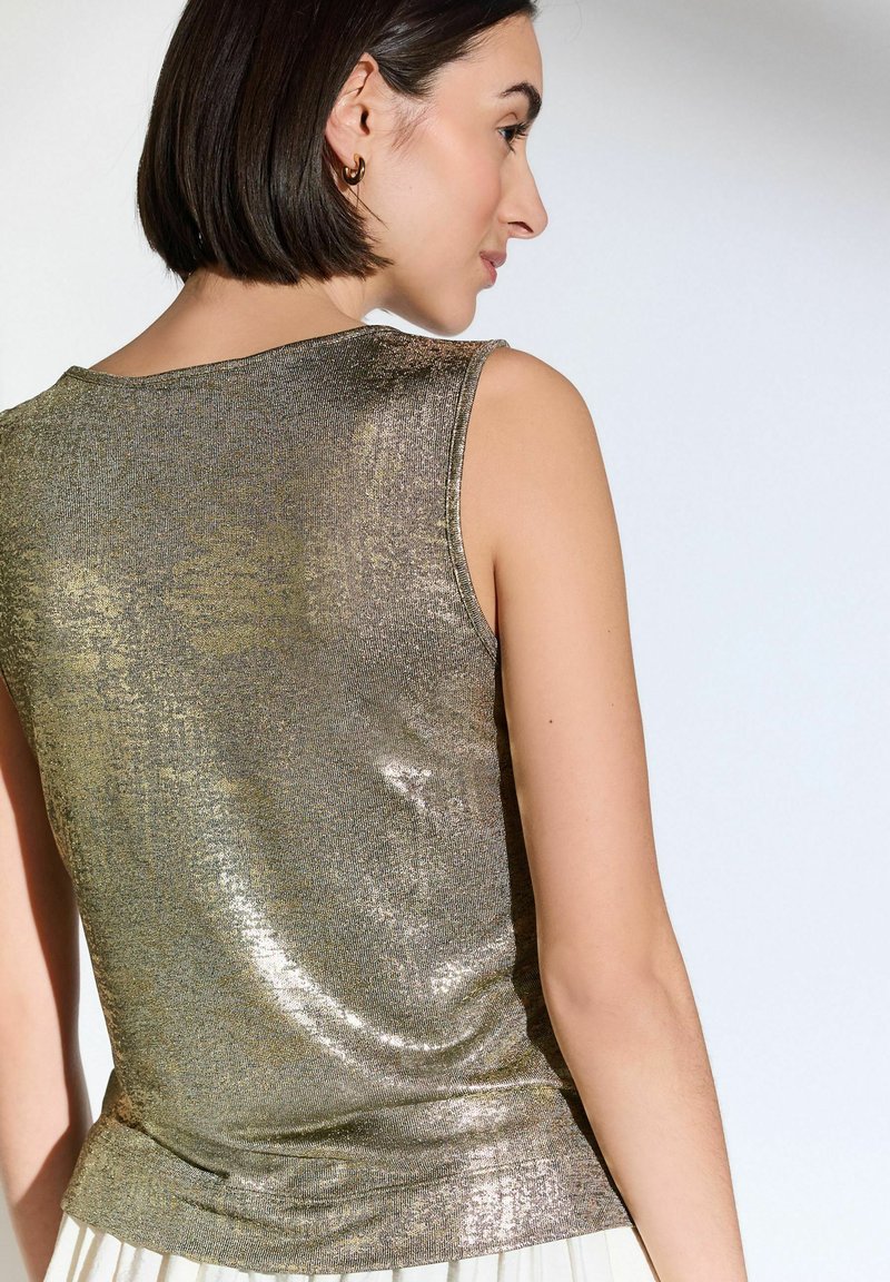 Next SCOOP REGULAR FIT - Top - gold