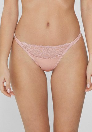 Thong - hellrosa y powder rose