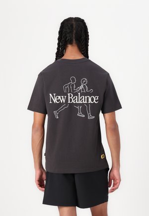 STREET CLASSICS RUNNERS  - Print T-shirt - black cement