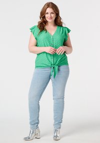 MS Mode Blouse - bright green