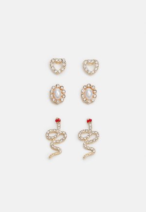 Pieces PCNANY EARRING 3 PACK - Ohrringe - gold-coloured