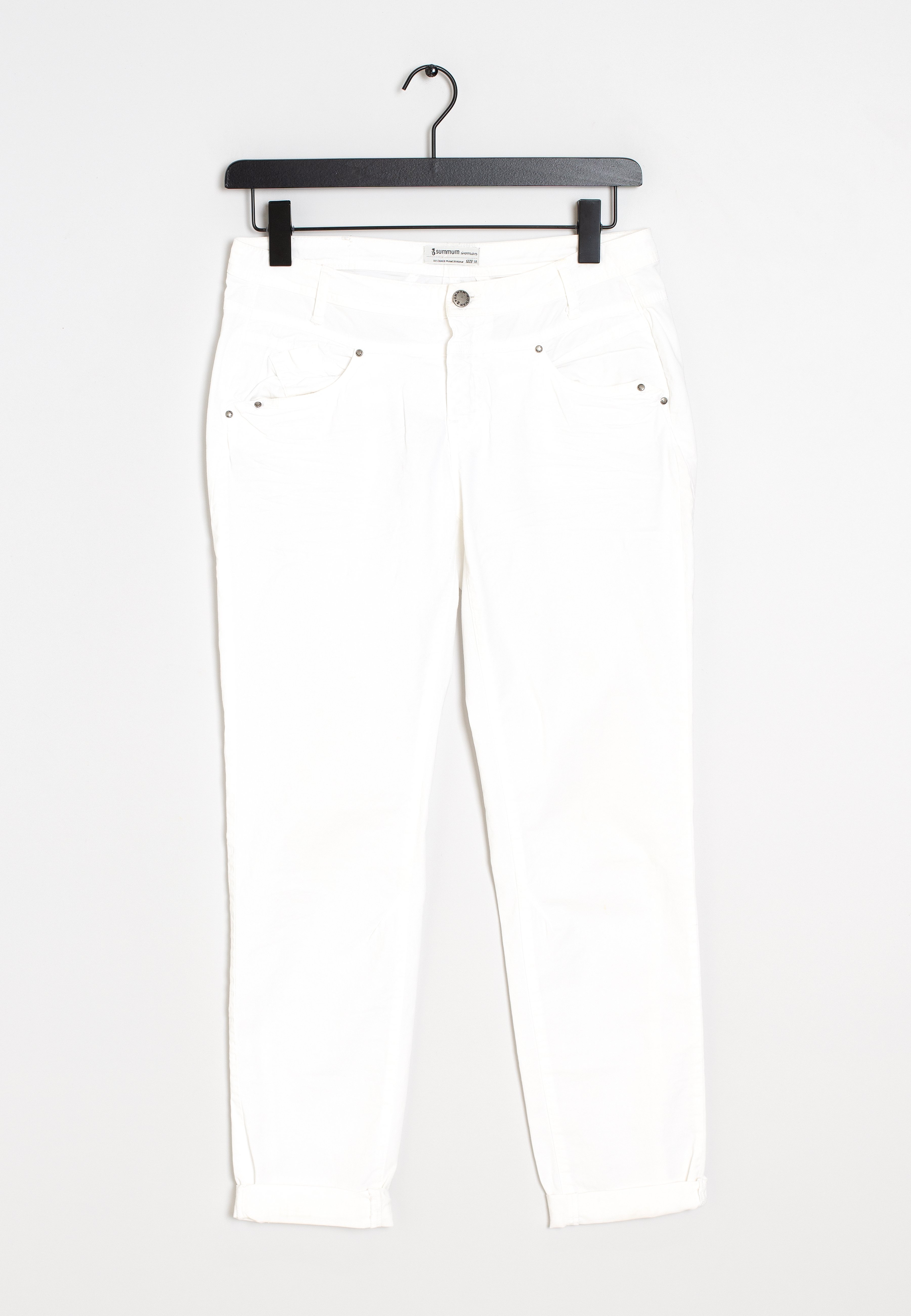 Summum Woman Broek - white/wit - (Pre-owned) - Zalando.nl