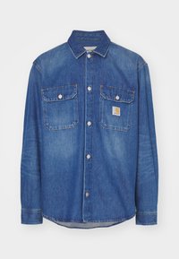HARVEY SHIRT - Chaqueta vaquera - blue dark bleached