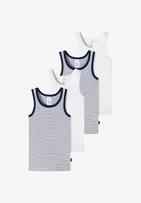 Selezionato, weiß/blau gestreift